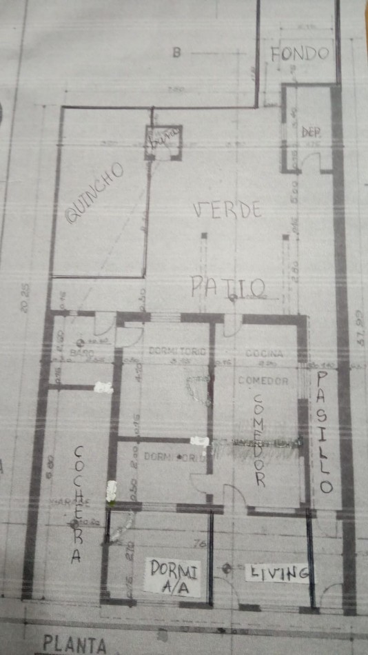 SE VENDE CASA A MEDIA CUADRA DE AV. ALMAFUERTE