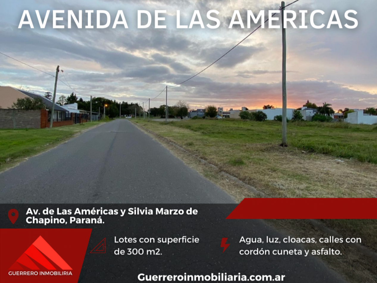 Terrenos en venta en Parana - Zona Av. de las Americas