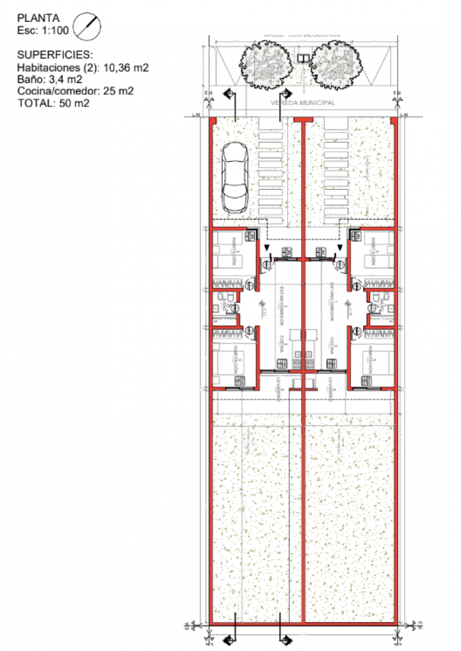 Casa a estrenar de 2 dormitorios con financiacion - Proyecto Los Jilgueros en Oro Verde