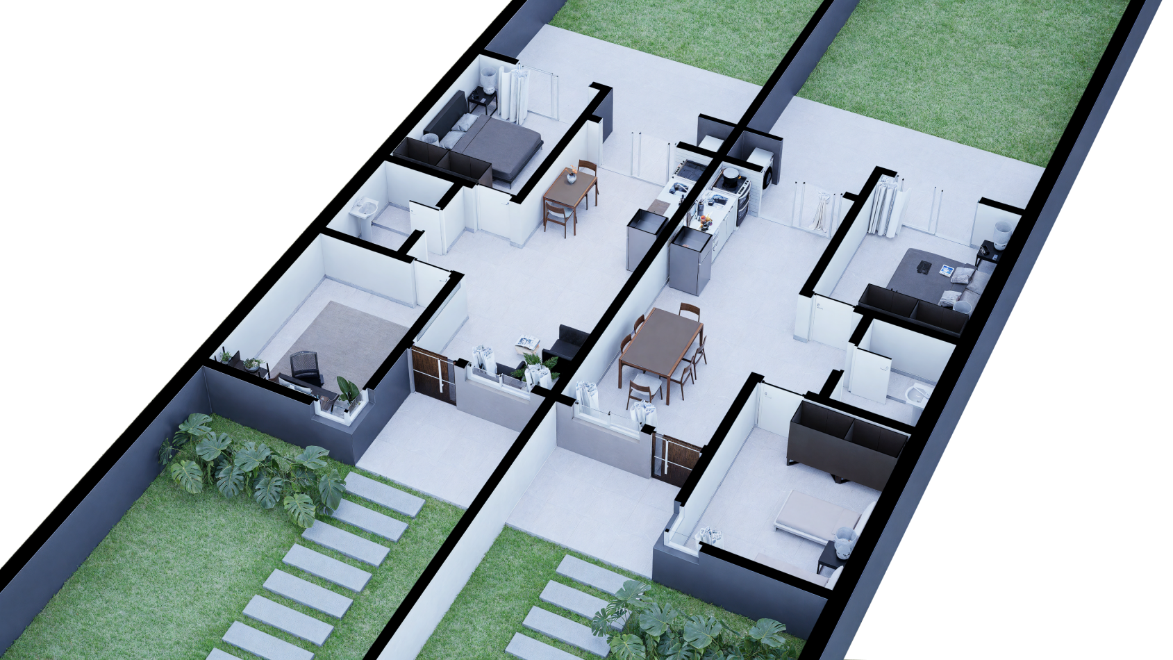 Casa a estrenar de 2 dormitorios con financiacion - Proyecto Los Jilgueros en Oro Verde