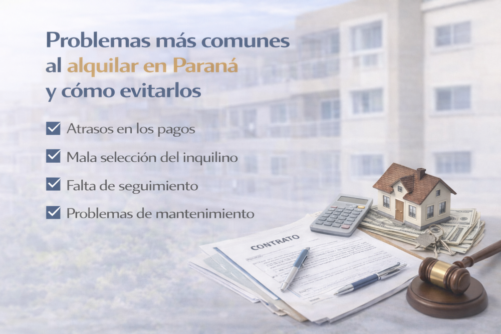 Problemas más comunes al alquilar en Paraná y cómo evitarlos