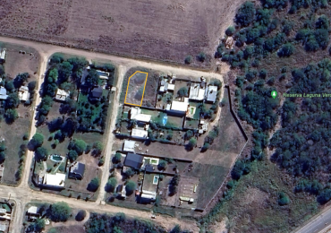 Terreno en venta en Colonia Avellaneda - 480 m² en esquina sobre calle Parana